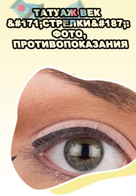 Как нарисовать идеально ровные стрелки перед татуажем